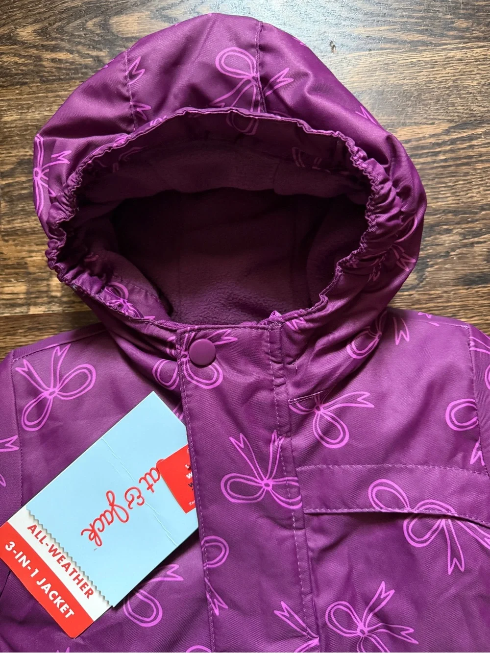 Cat & Jack warmest purple
